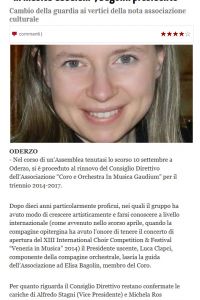 Nuovo presidente